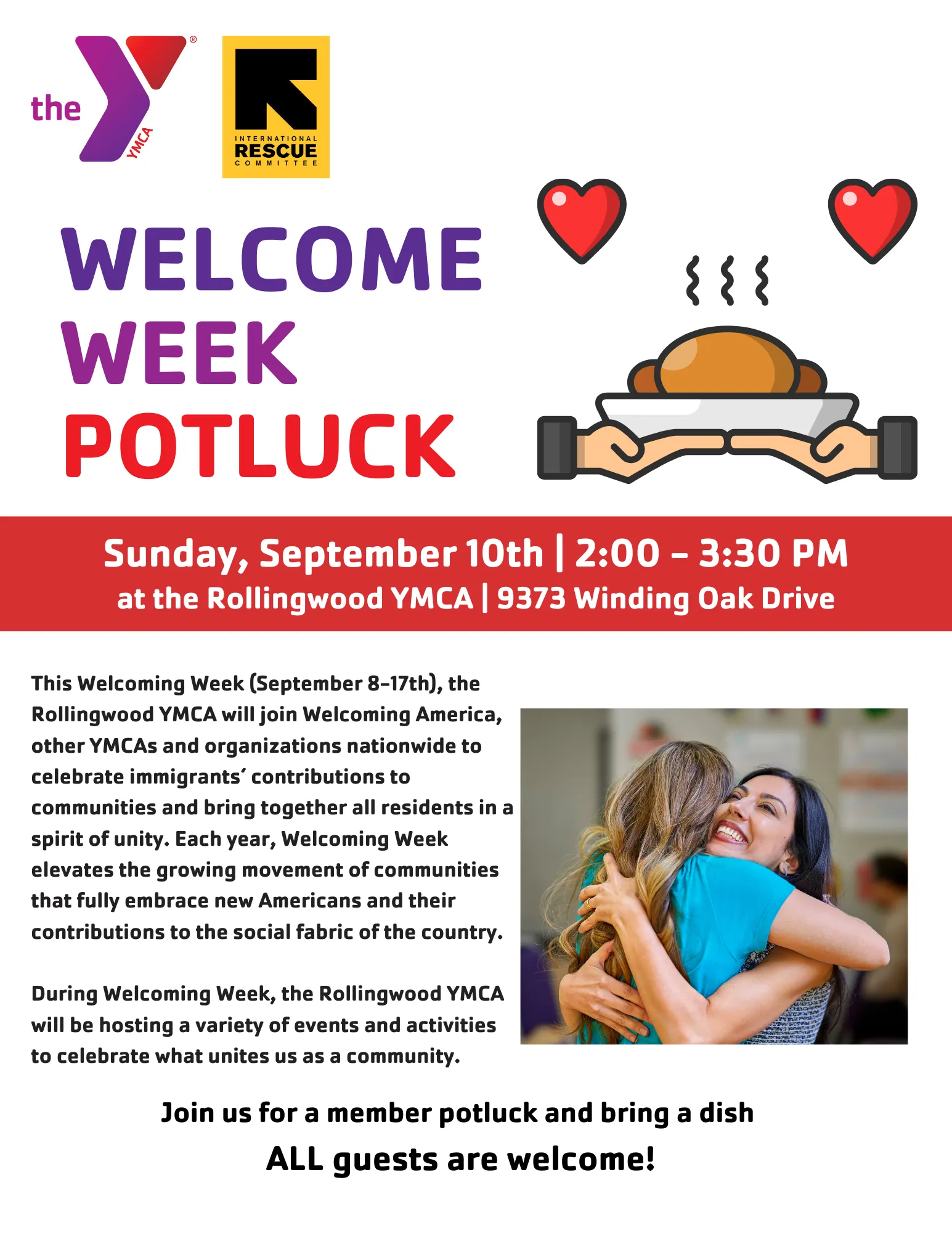 ww potluck flyer
