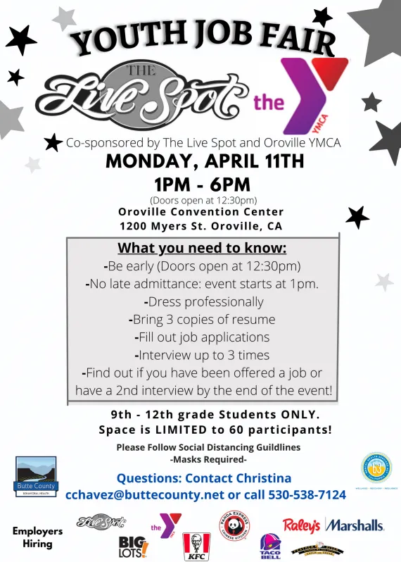 Youth Job Fair- Oroville