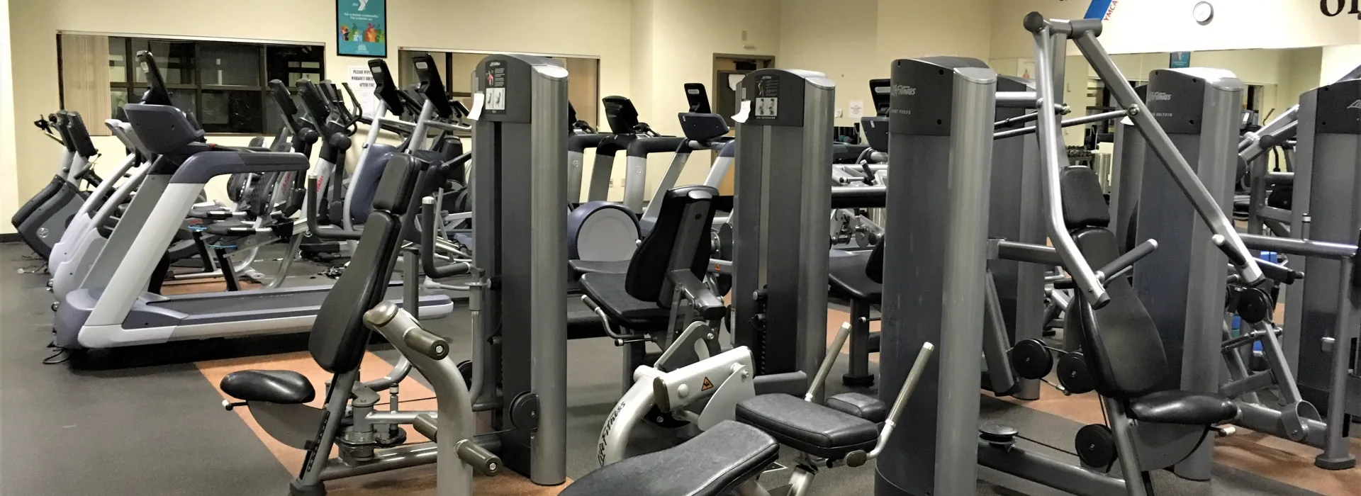 YMCA Fitness Center Gym Equipment